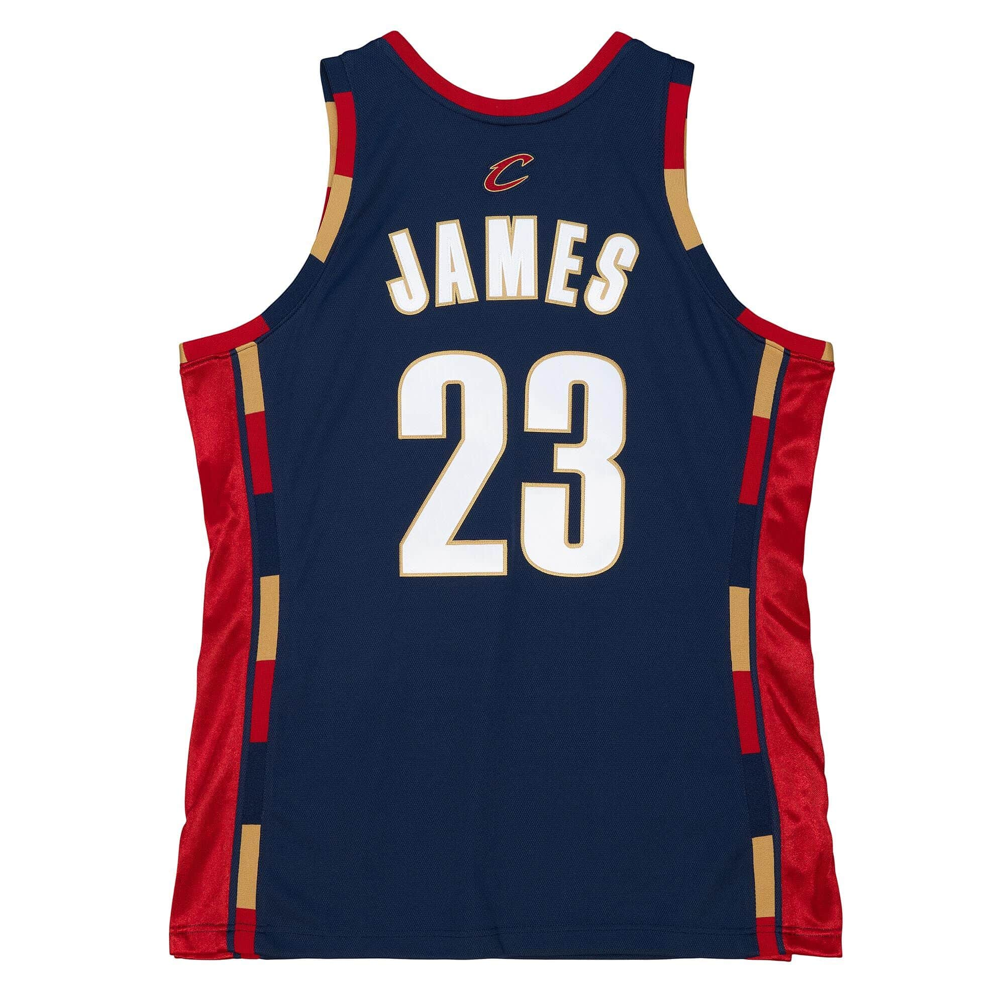 Lebron James Cleveland Cavaliers NBA Mitchell & Ness Men's Navy 2008-09 Hardwood Classic Authentic Jersey