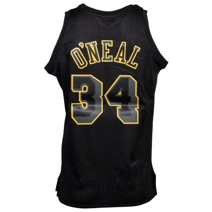 Shaquille O'Neal Los Angeles Lakers NBA Mitchell & Ness Men's Black Dynamic Jersey