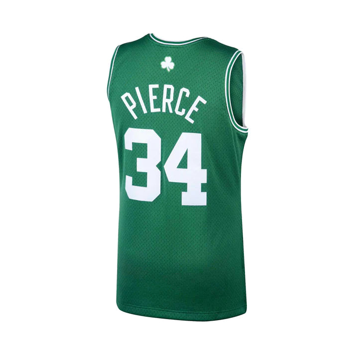 Paul Pierce Boston Celtics NBA Mitchell & Ness Men's Green 2007-08 Hardwood Classics Swingman Jersey