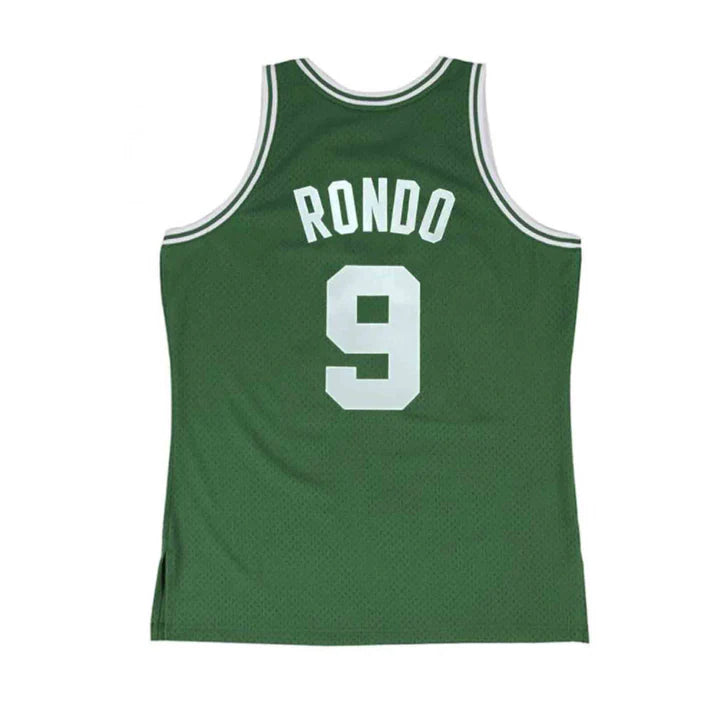 Rajon Rondo Boston Celtics NBA Mitchell & Ness Maillot Swingman Hardwood Classics vert 2007-08 pour homme