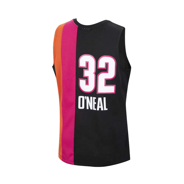 Shaquille O'Neal Miami Heat NBA Mitchell & Ness Maillot Swingman Hardwood Classics noir 2005-06 pour homme