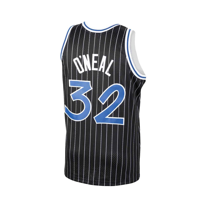 Shaquille O'Neal Orlando Magic NBA Mitchell & Ness Maillot Swingman Hardwood Classics noir 1994-95 pour homme