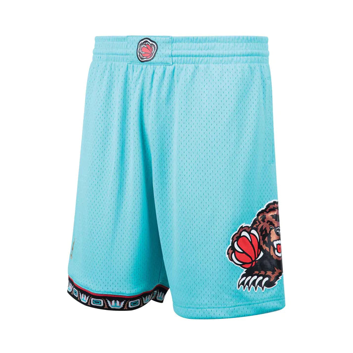 Vancouver Grizzlies NBA Mitchell & Ness Men's Teal 1996-97 Hardwood Classics Swingman Shorts