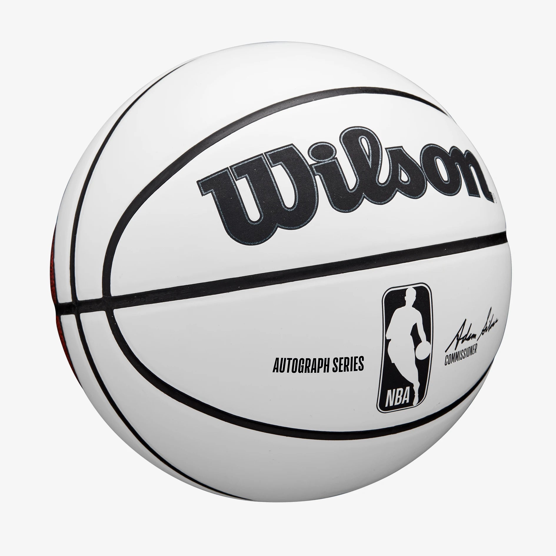 Ballon de basket autographié NBA Wilson
