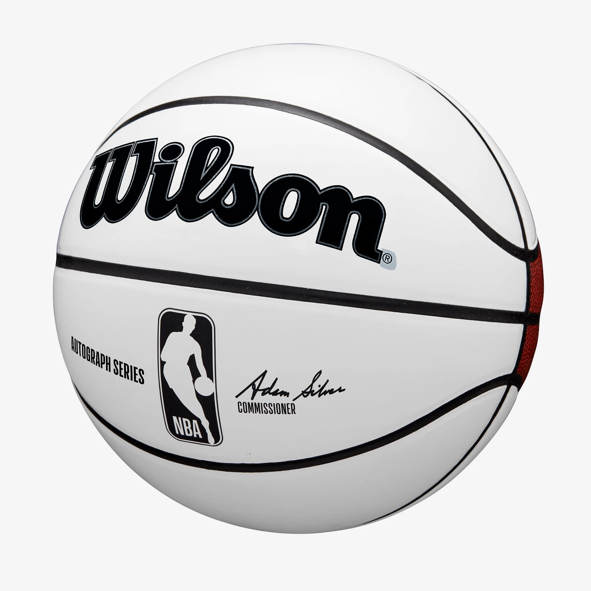 Ballon de basket autographié NBA Wilson