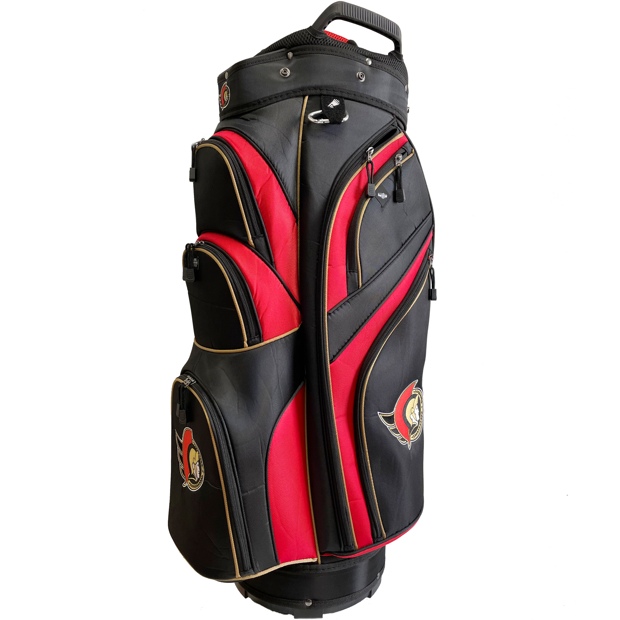 Ottawa Senators NHL Black/Red Golf Cart Bag