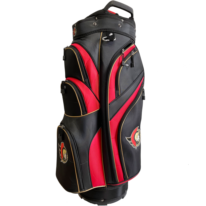 Ottawa Senators NHL Black/Red Golf Cart Bag
