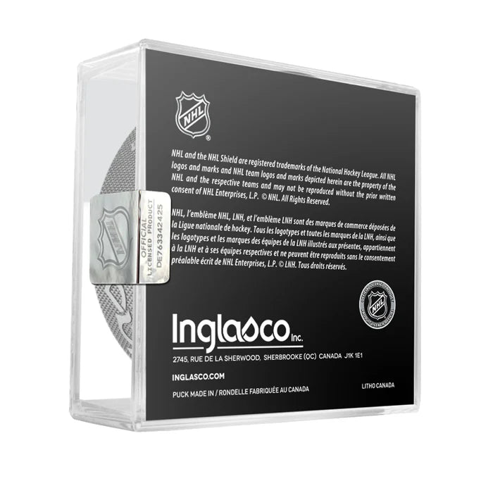 Detroit Red Wings NHL Inglasco 2025-26 100th Anniversary Officially Licensed Game Hockey Puck