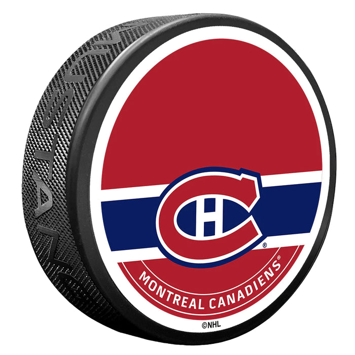 Montreal Canadiens NHL Autograph Textured Hockey Puck