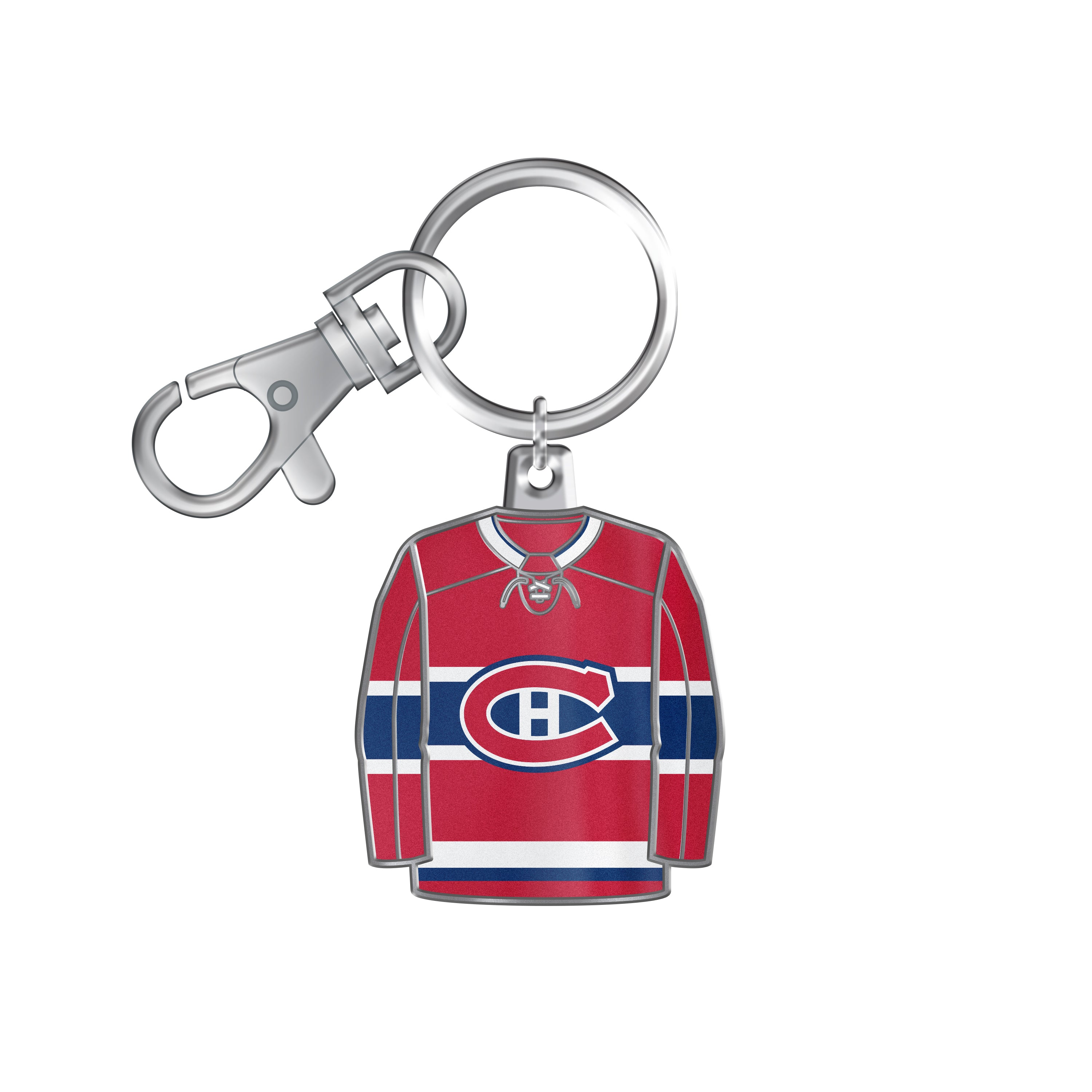 Porte-clés uniforme de l'équipe NHL TSV des Canadiens de Montréal