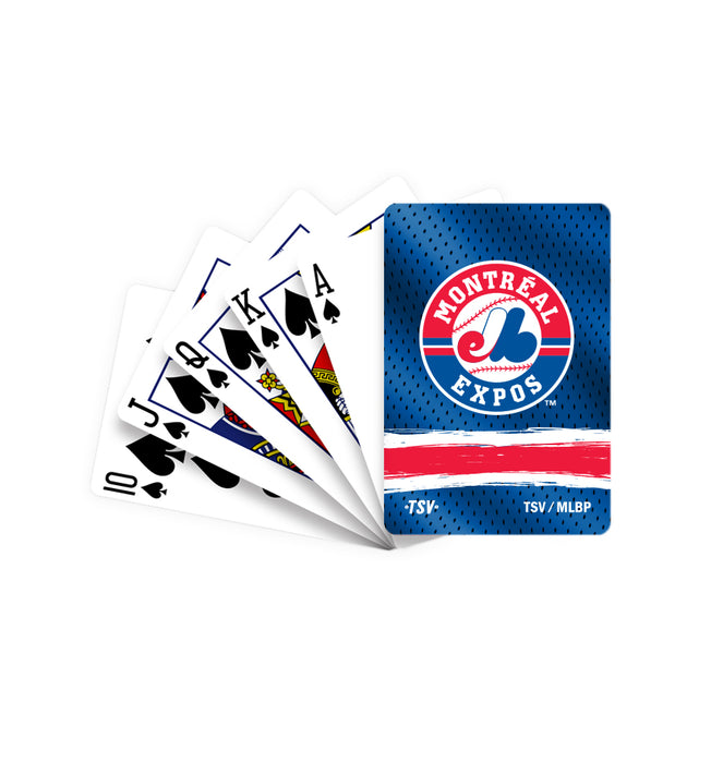 Montreal Expos MLB TSV Playing Cards