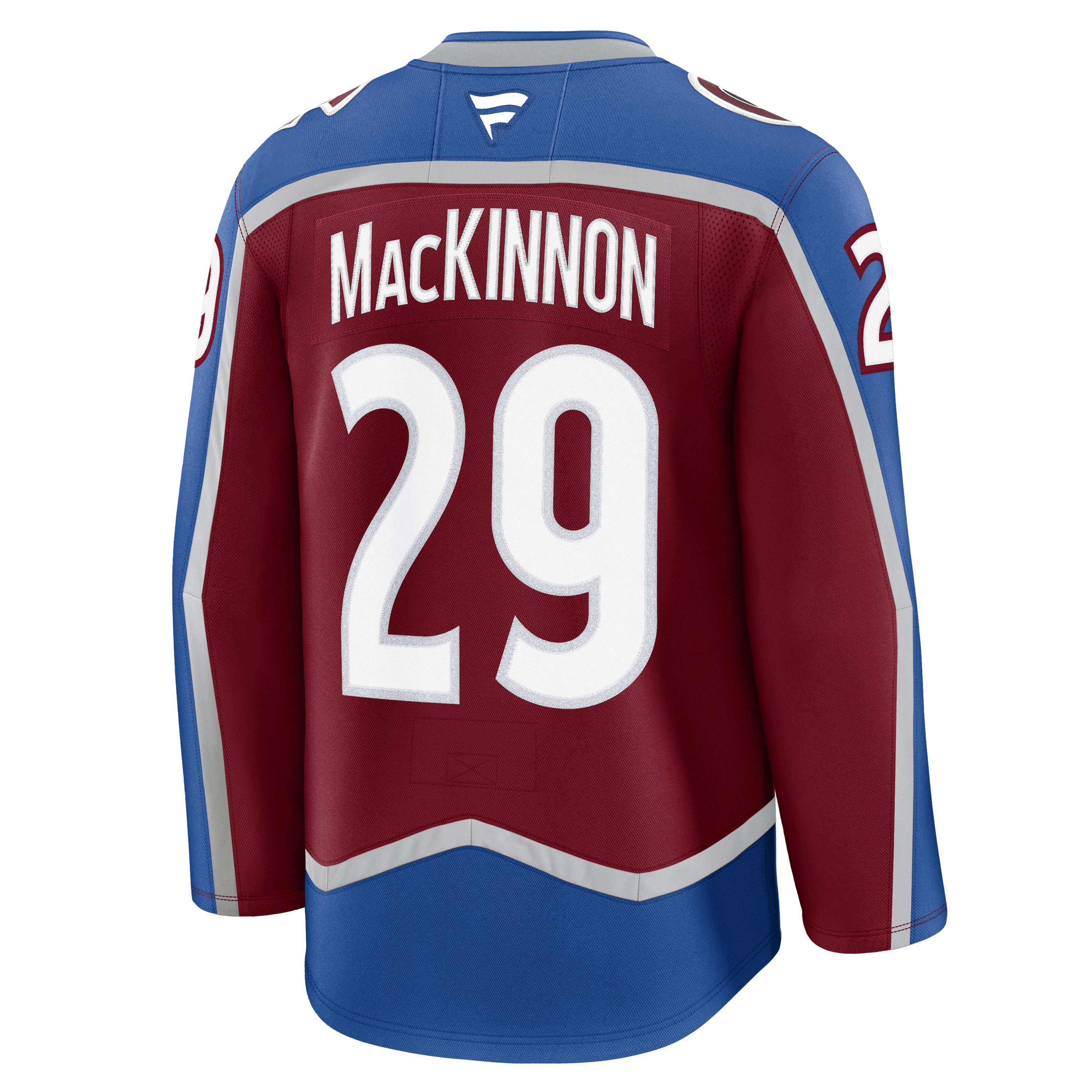 Nathan MacKinnon Avalanche de Colorado NHL Fanatics Branded Maillot premium bordeaux pour hommes