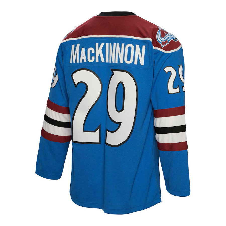 Nathan MacKinnon Colorado Avalanche NHL Mitchell & Ness Men's Blue 2013 Blue Line Authentic Player Jersey