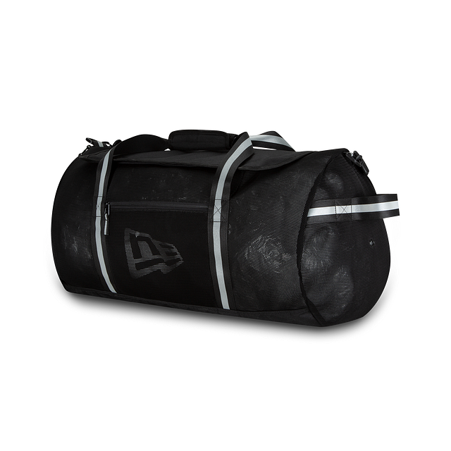 Sac de sport New Era noir Mesh Reflect 65L AX20