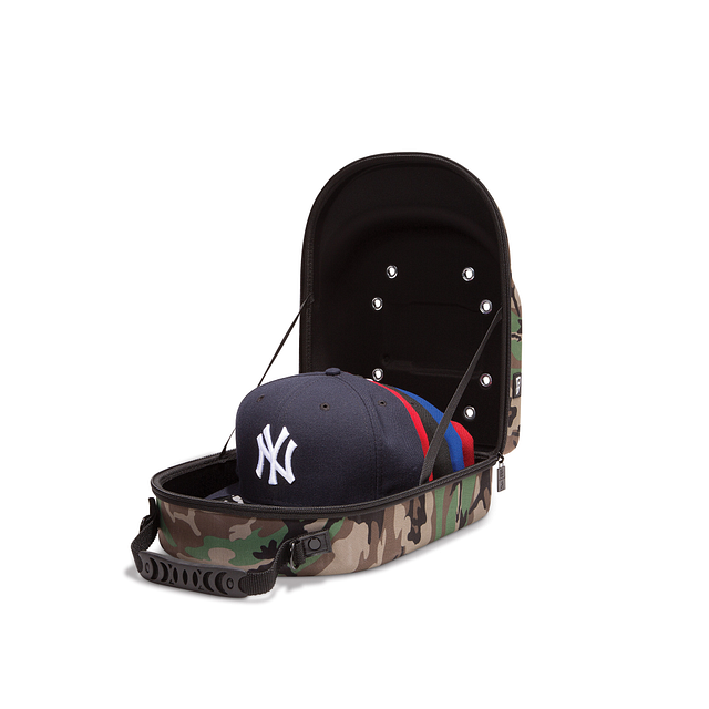 New Era Wood Camo 6 Pack Cap Carrier