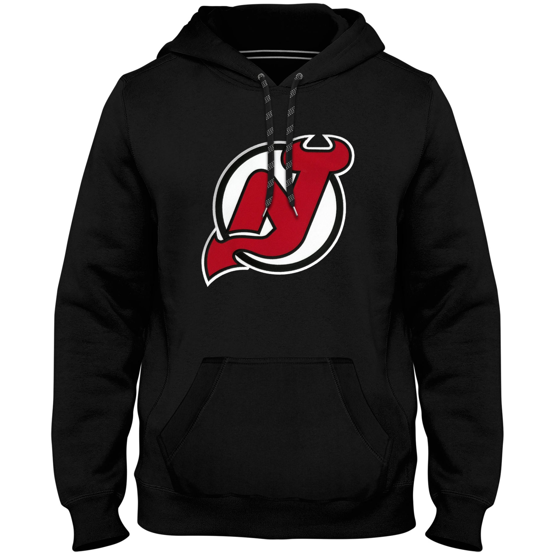 New Jersey Devils NHL Bulletin Men's Black Express Twill Logo Hoodie