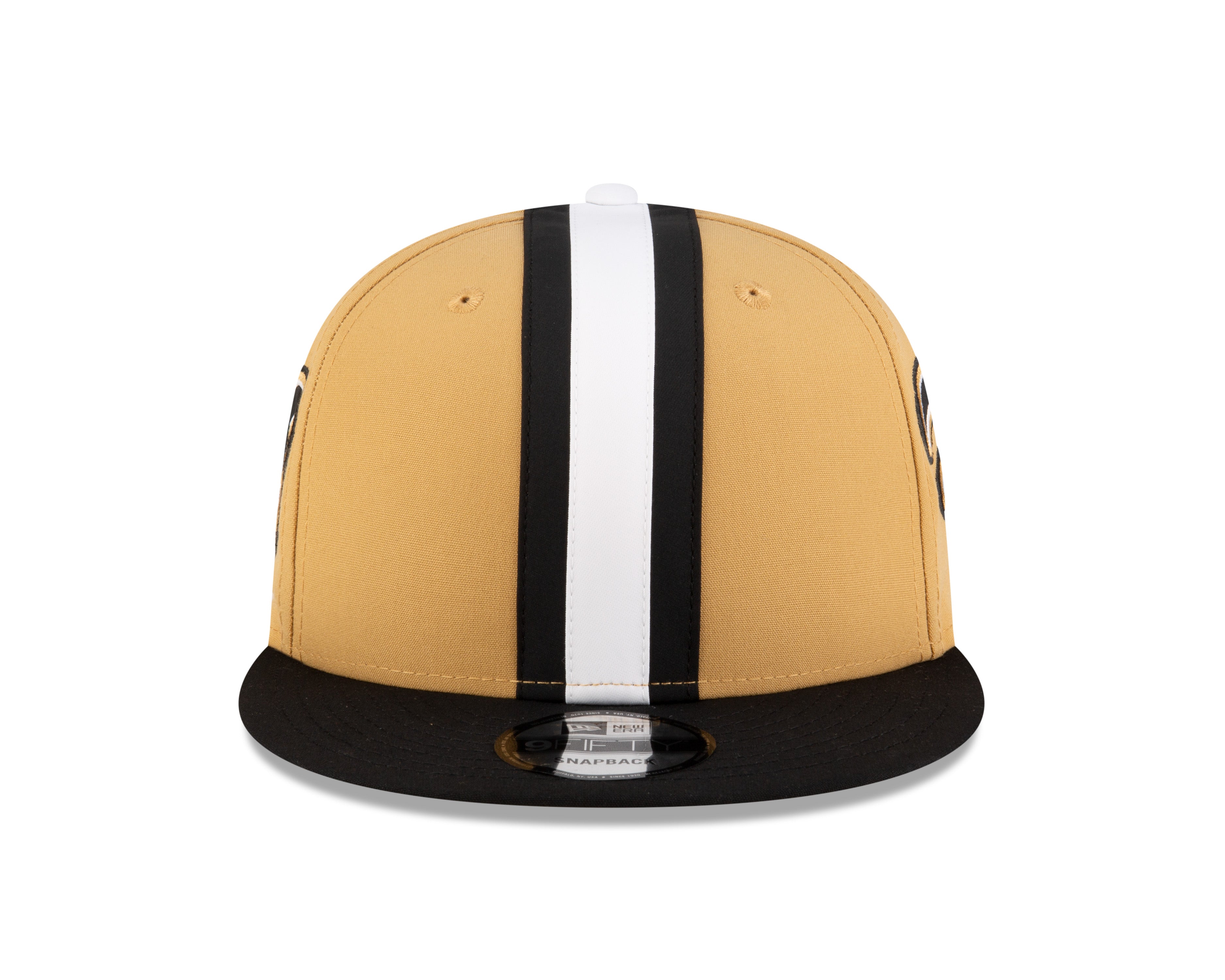 New Orleans Saints NFL New Era Men's Beige 9Fifty Helmet Pack Snapback