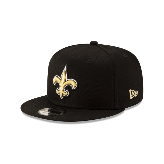 New Orleans Saints NFL New Era Snapback 9Fifty Basic noir pour hommes