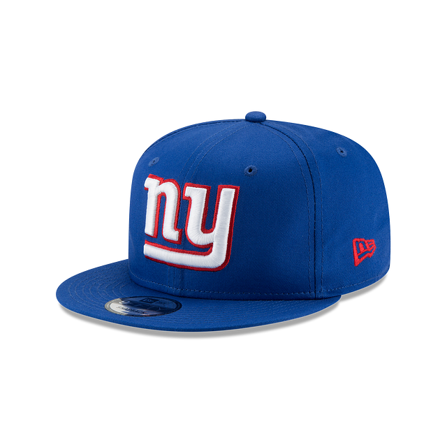 New York Giants NFL New Era Calming Blue 9Fifty Basic Snapback pour hommes