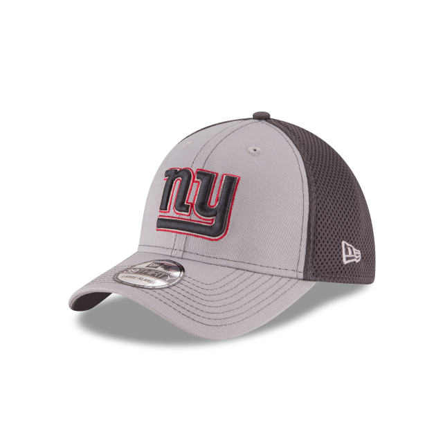 New York Giants NFL New Era Casquette extensible grise 39Thirty Greyed Out Neo 2 pour hommes