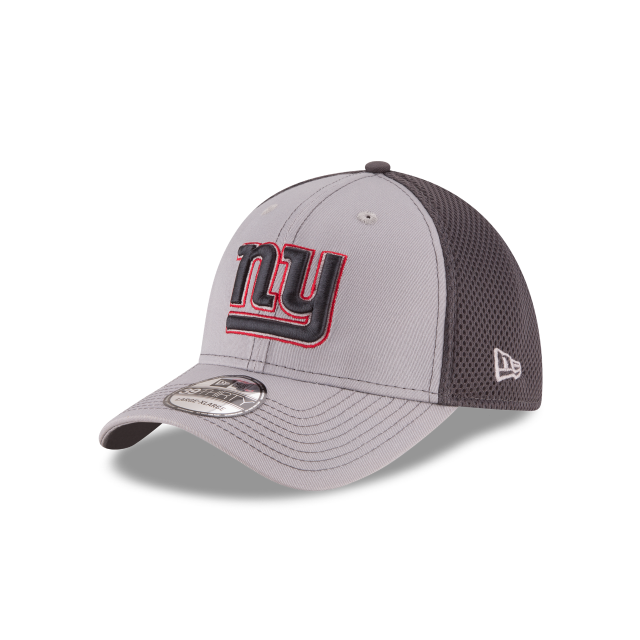 New York Giants NFL New Era Men's Grey 39Thirty Grayed Out Neo 2 Stretch Fit Hat