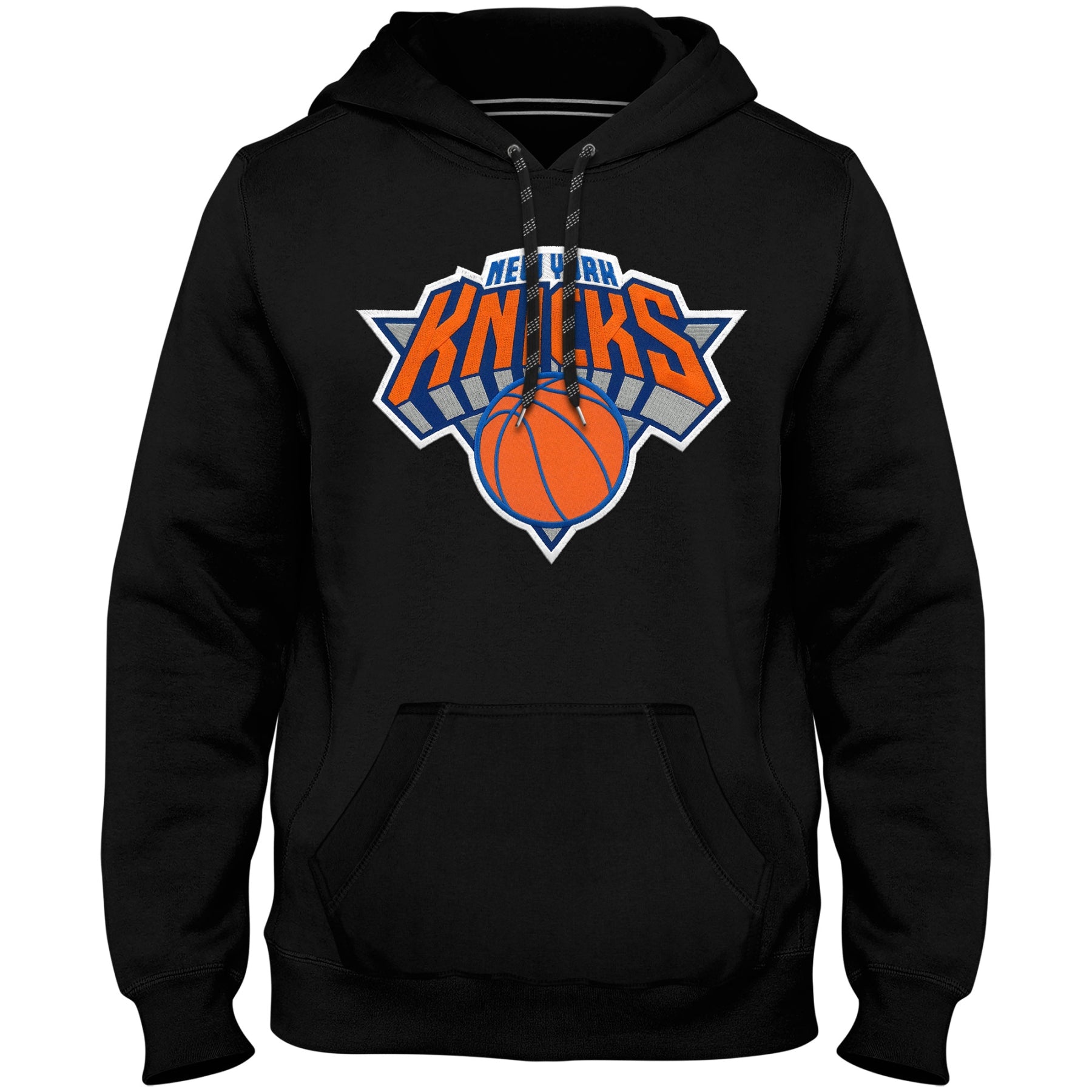 New York Knicks NBA Bulletin Sweat à capuche noir avec logo en sergé Express pour hommes