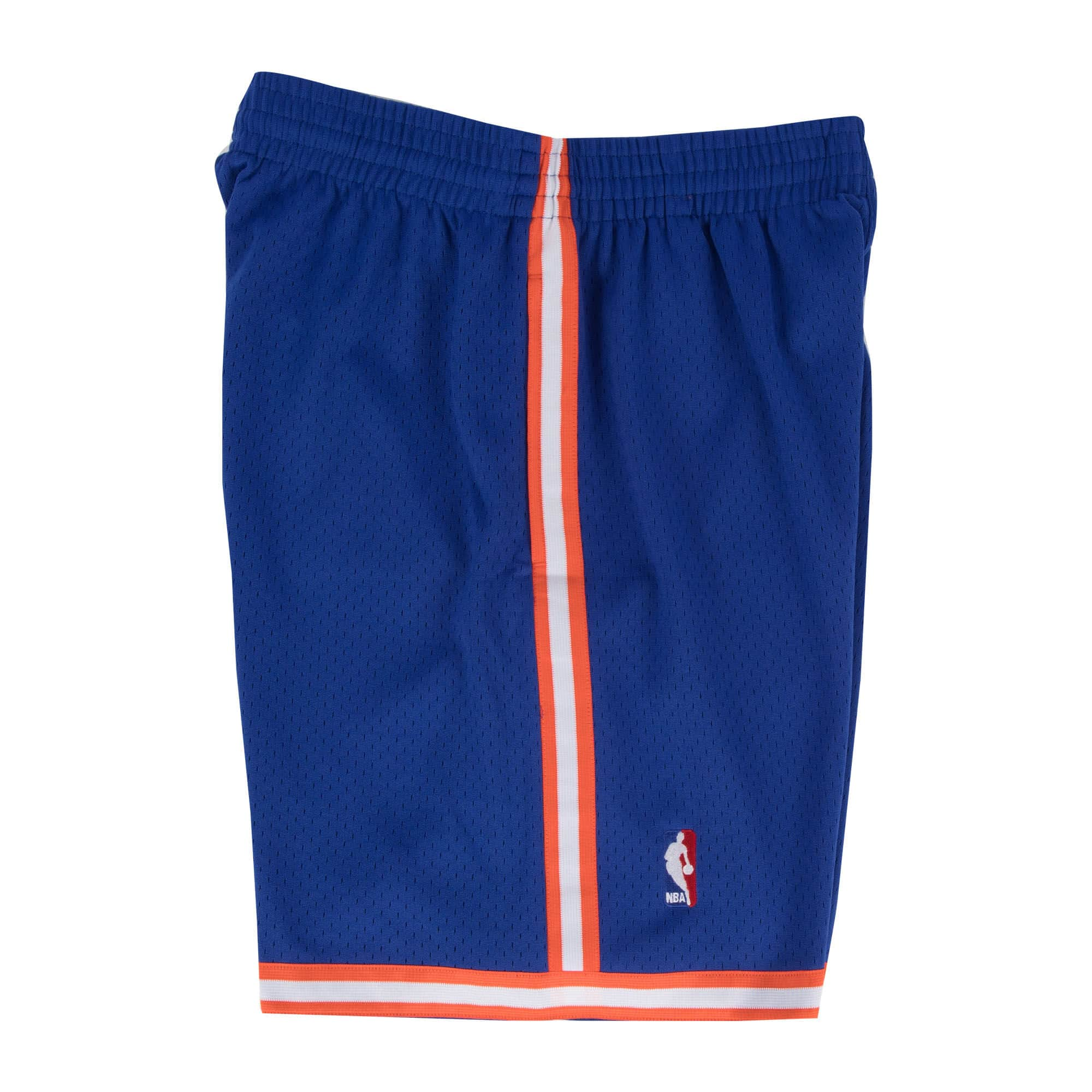 New York Knicks NBA Mitchell & Ness Men's Royal Blue 1991-92 Hardwood Classics Swingman Shorts