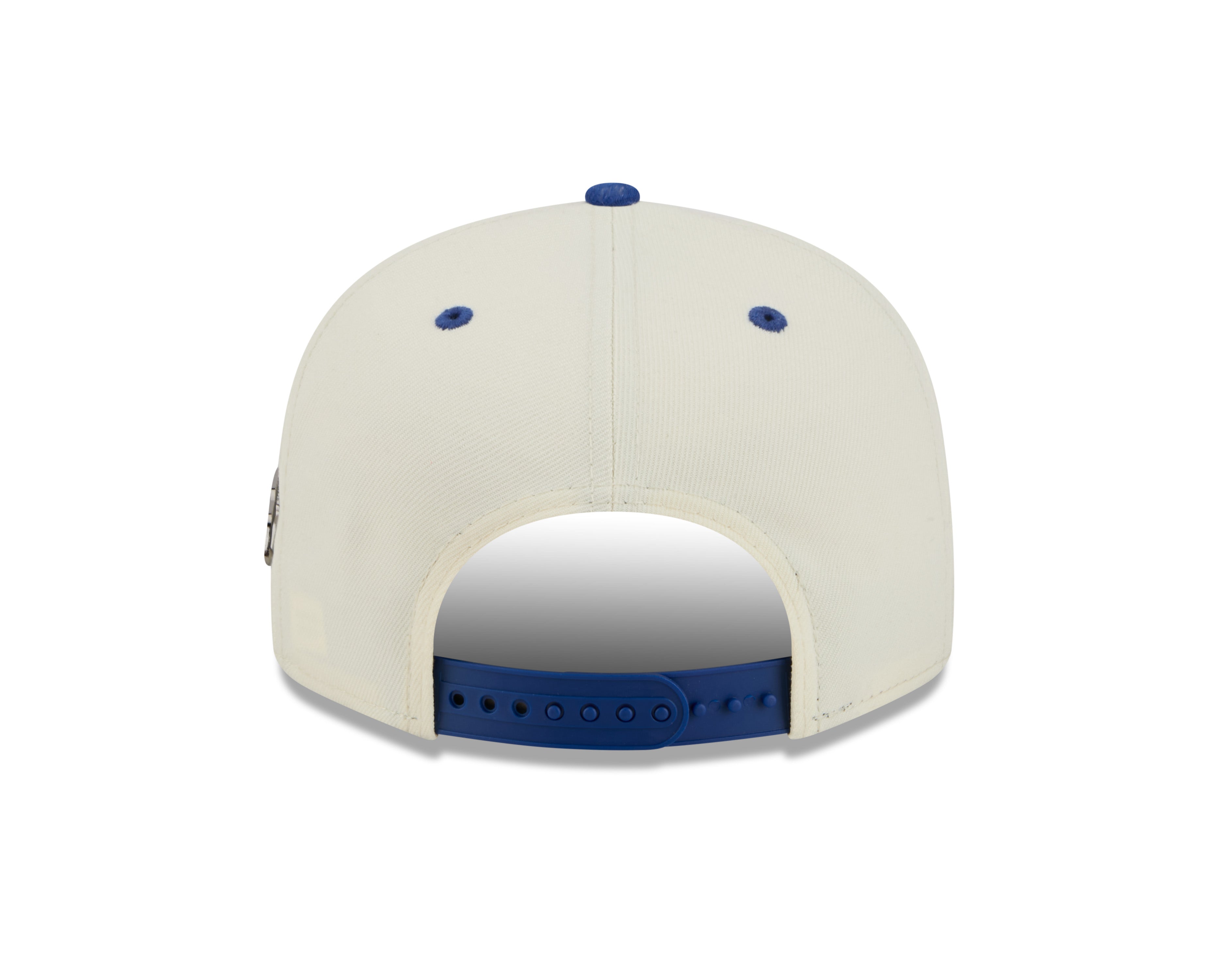 New York Mets MLB New Era Men's Cream/Royal Blue 9Fifty Mascot Pin Snapback