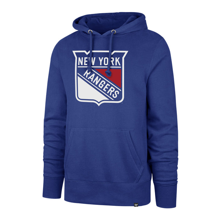 New York Rangers NHL 47 Brand Men's Royal Imprint Headline Pullover Hoodie