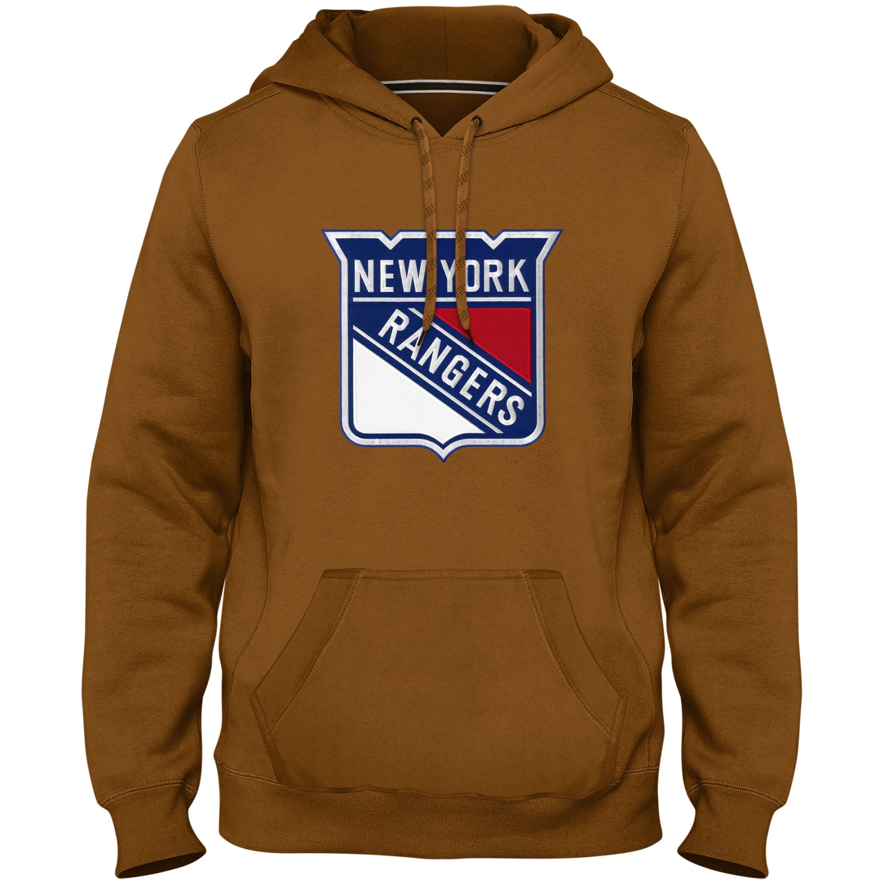 New York Rangers NHL Bulletin Men's Dune Express Twill Logo Hoodie