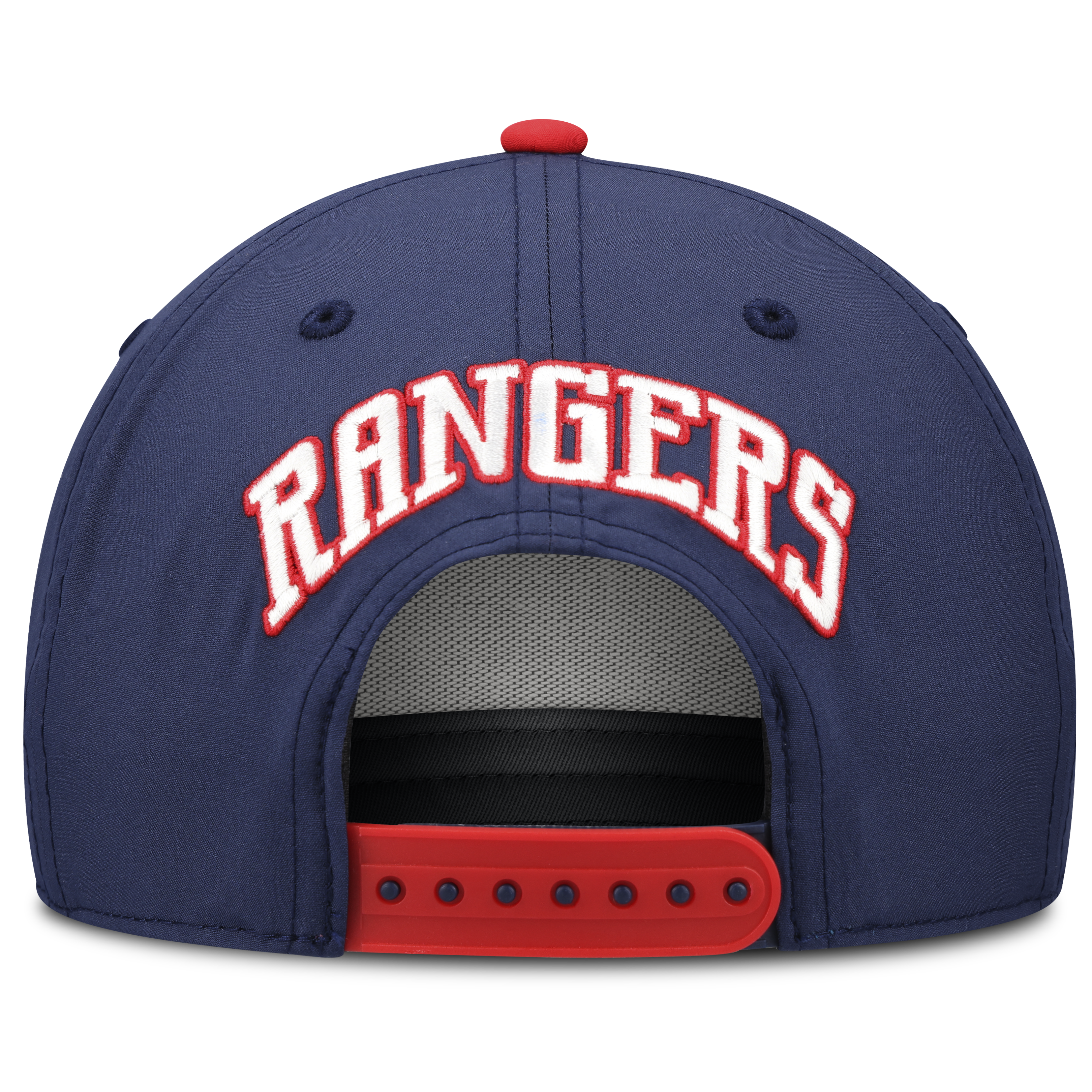 New York Rangers NHL Fanatics Branded Men's Navy 2026 Draft Authentic Pro A-Frame Adjustable Hat