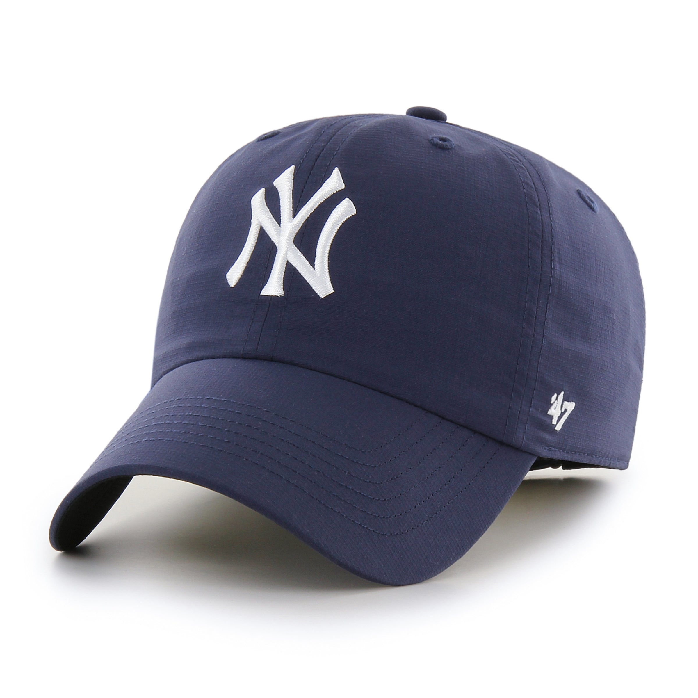 New York Yankees MLB 47 Brand Men's Navy Brrr Nylon Ripstop Clean Up Adjustable Hat