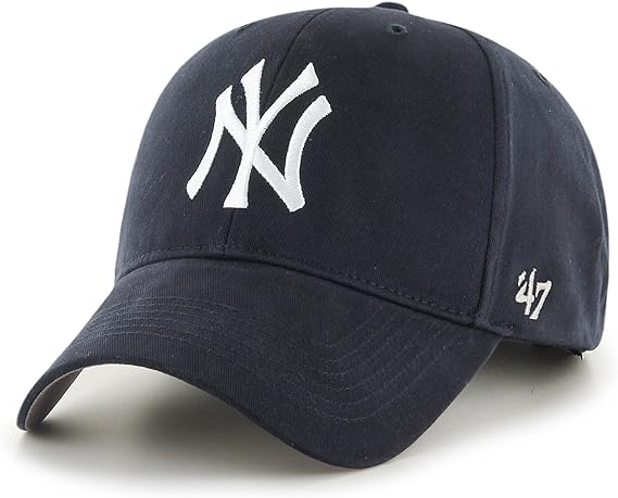 Casquette réglable MVP New York Yankees MLB 47 Brand pour enfants, bleu marine