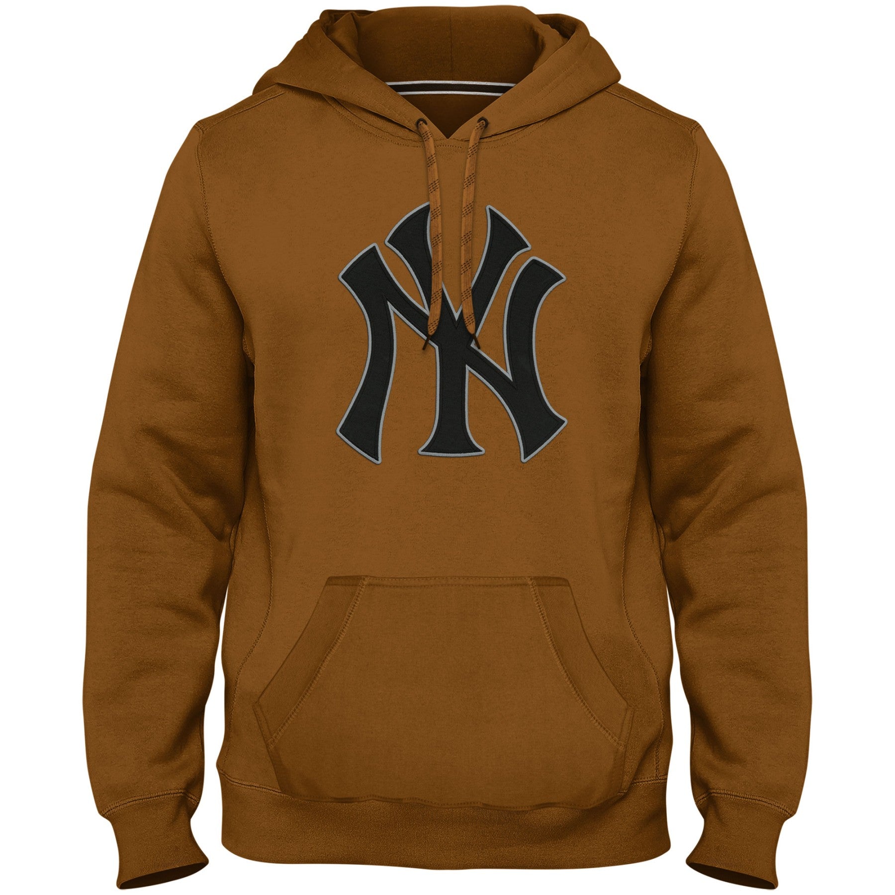 New York Yankees MLB Bulletin Men's Dune Express Twill Navy Logo Hoodie