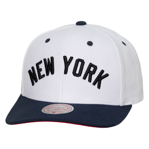 New York Yankees MLB Mitchell & Ness Mens White Cooperstown Evergreen Snapback