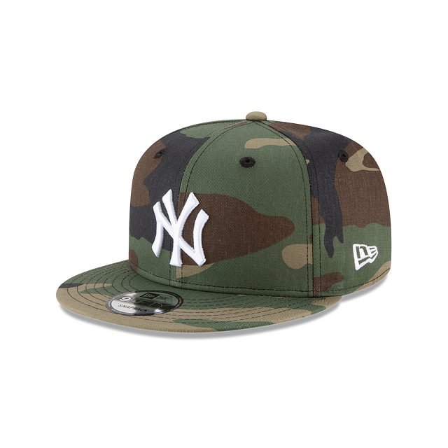 New York Yankees MLB New Era 9Fifty Camo Basic Snapback pour hommes