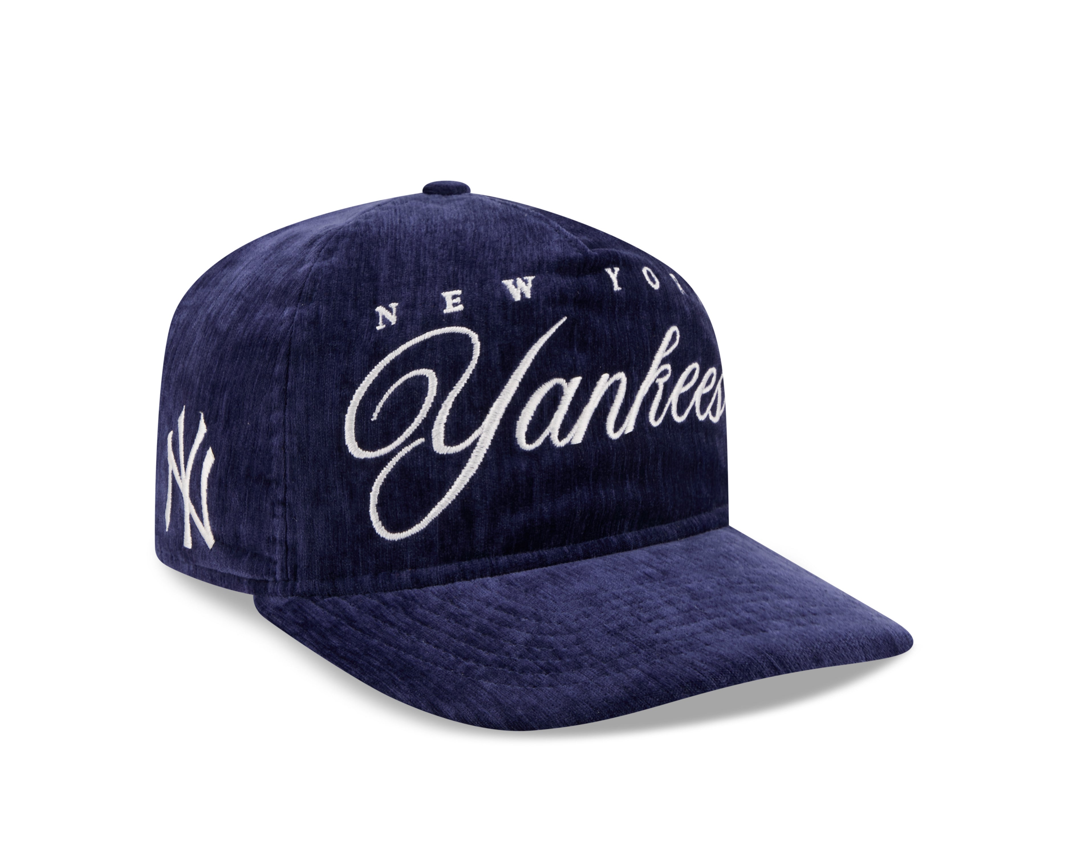 New York Yankees MLB New Era Men's Navy 19Twenty Team Script Snapback