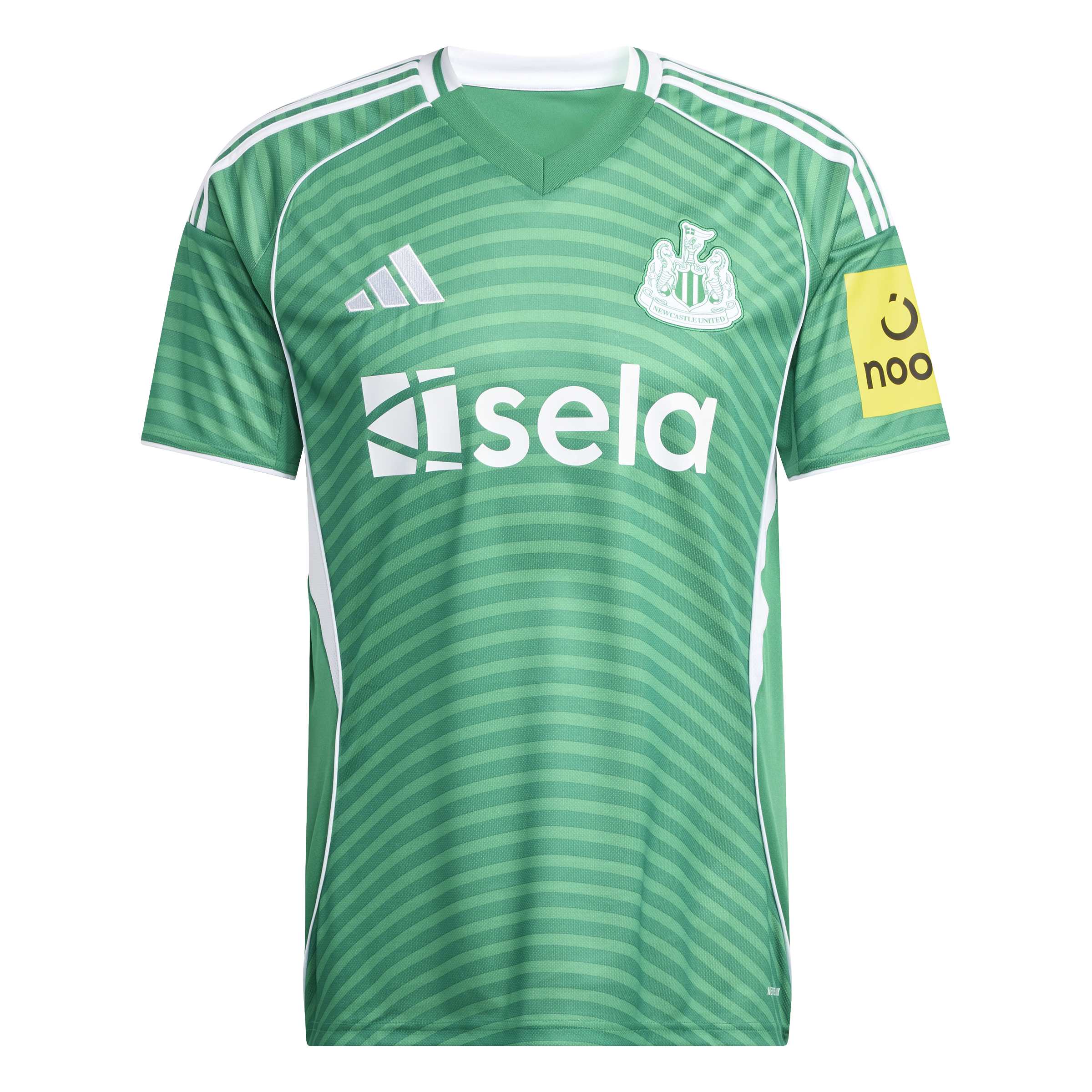 Newcastle United FC EPL Adidas Men's Green 2025/26 Away Replica Jersey