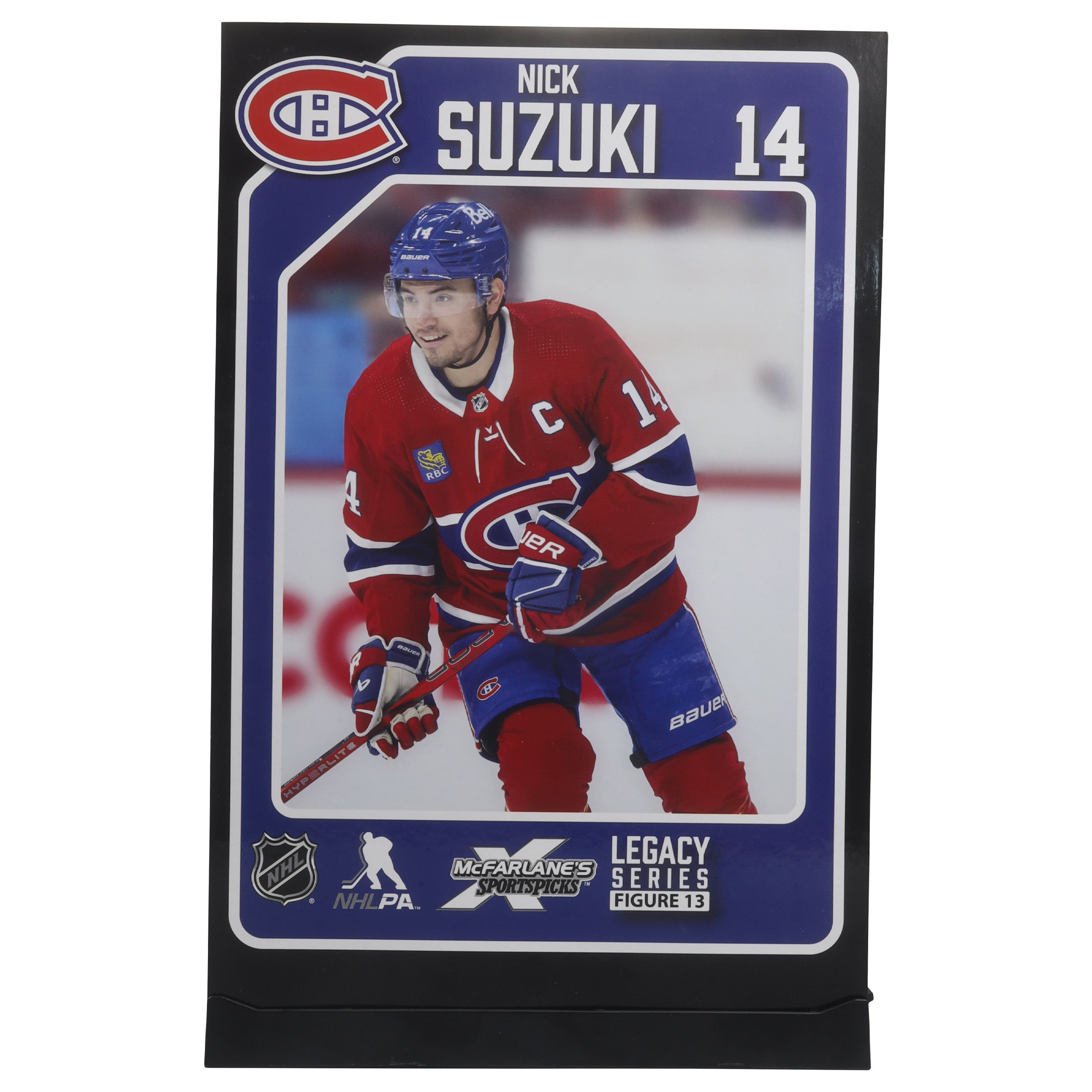 Nick Suzuki Montreal Canadiens NHL McFarlane Toys Home Uniform Legacy Series 7" Action Figure