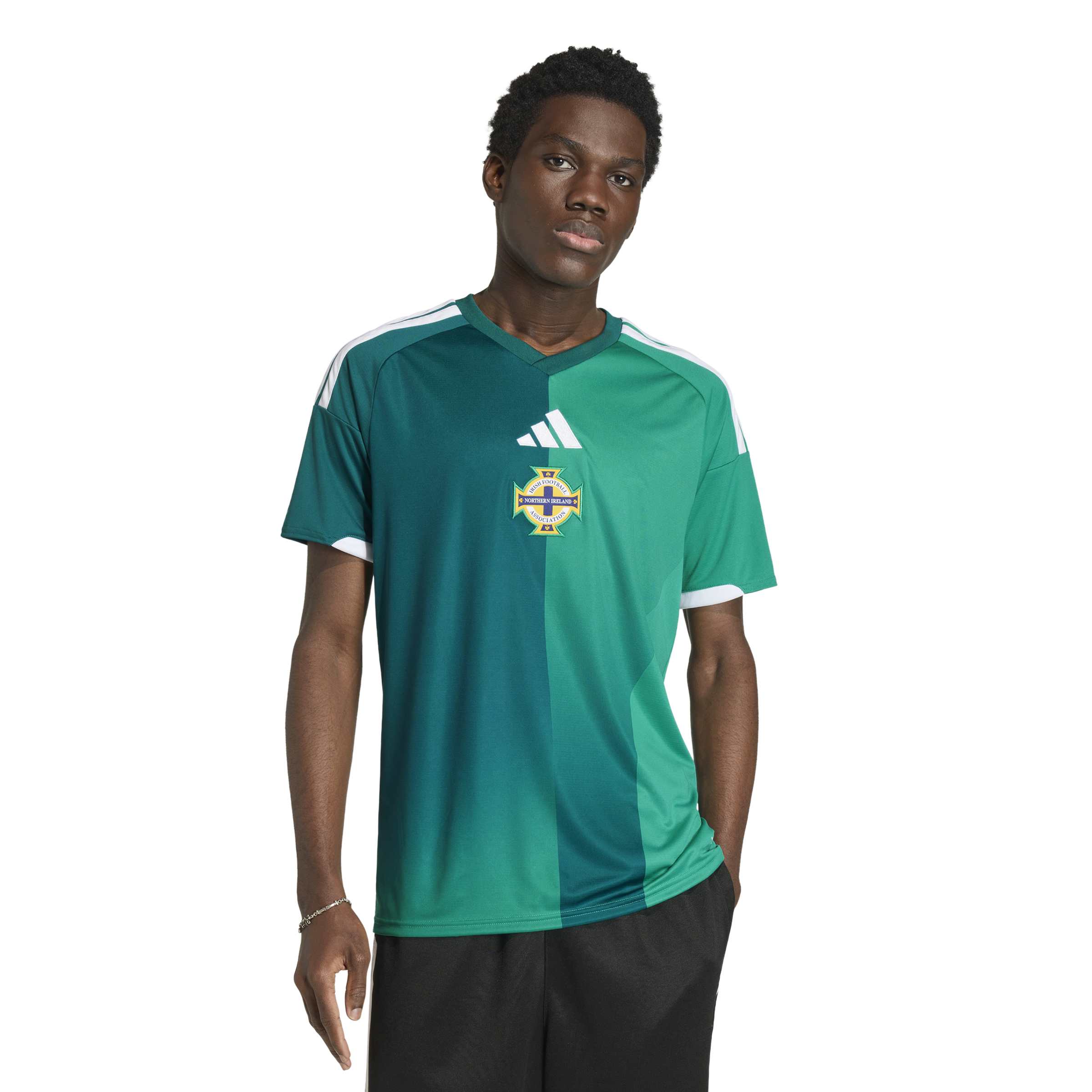 Northern Ireland National Team FIFA Adidas Men's Green 2025/26 Replica Home Jersey