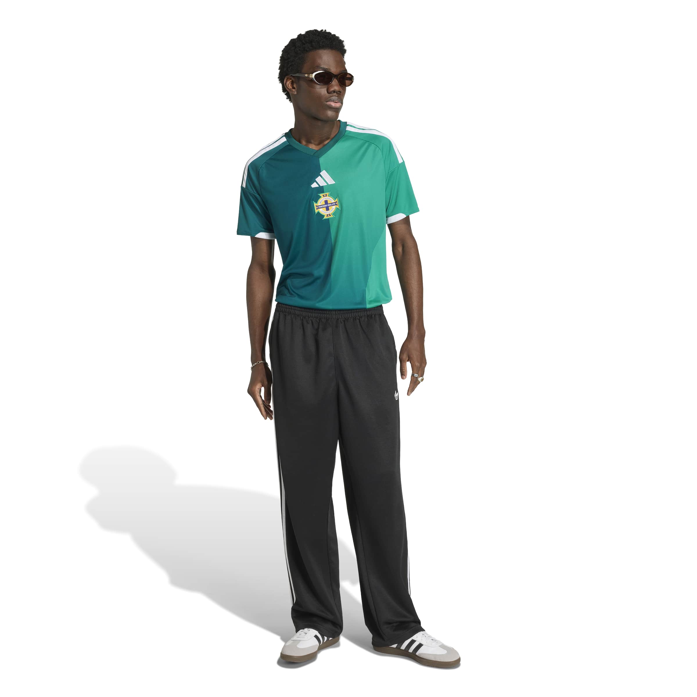 Northern Ireland National Team FIFA Adidas Men's Green 2025/26 Replica Home Jersey