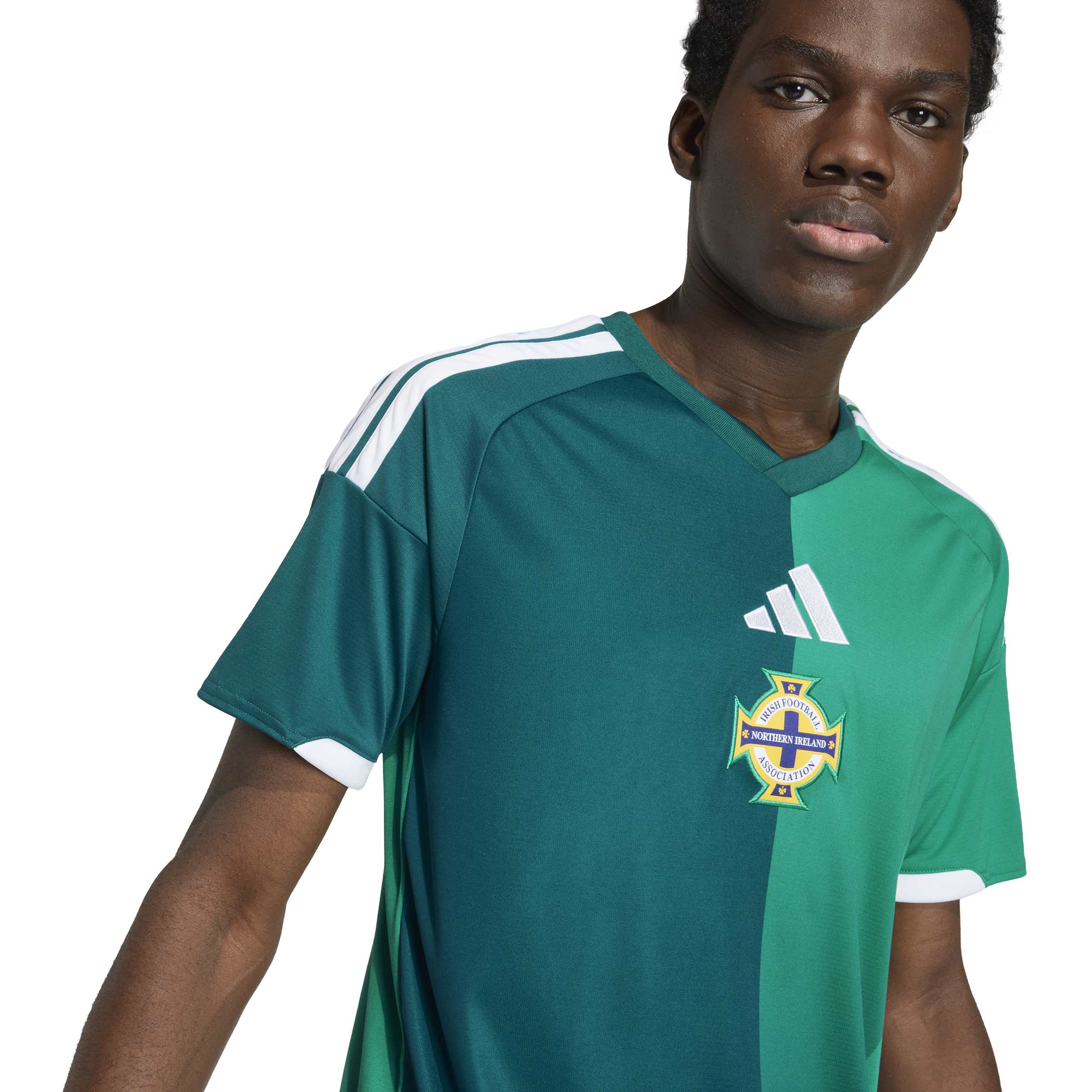 Northern Ireland National Team FIFA Adidas Men's Green 2025/26 Replica Home Jersey