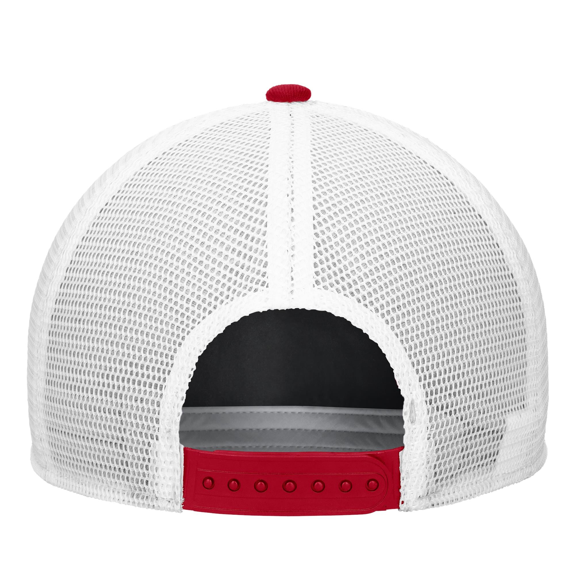 Norway National Team FIFA Nike Men's Red/White Rise Rope Trucker Adjustable Hat