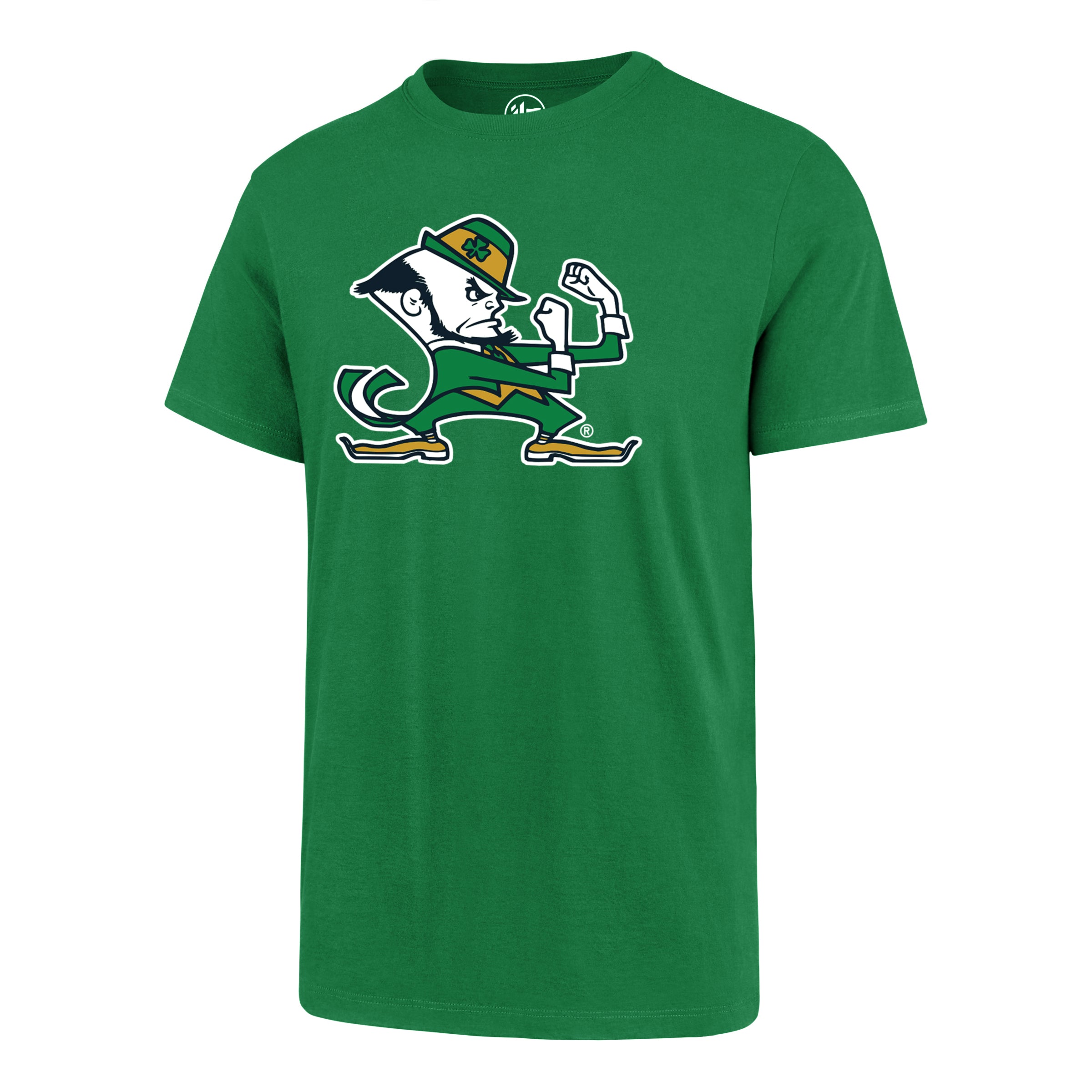 Notre Dame Fighting Irish NCAA 47 Brand T-shirt vert avec logo principal pour homme