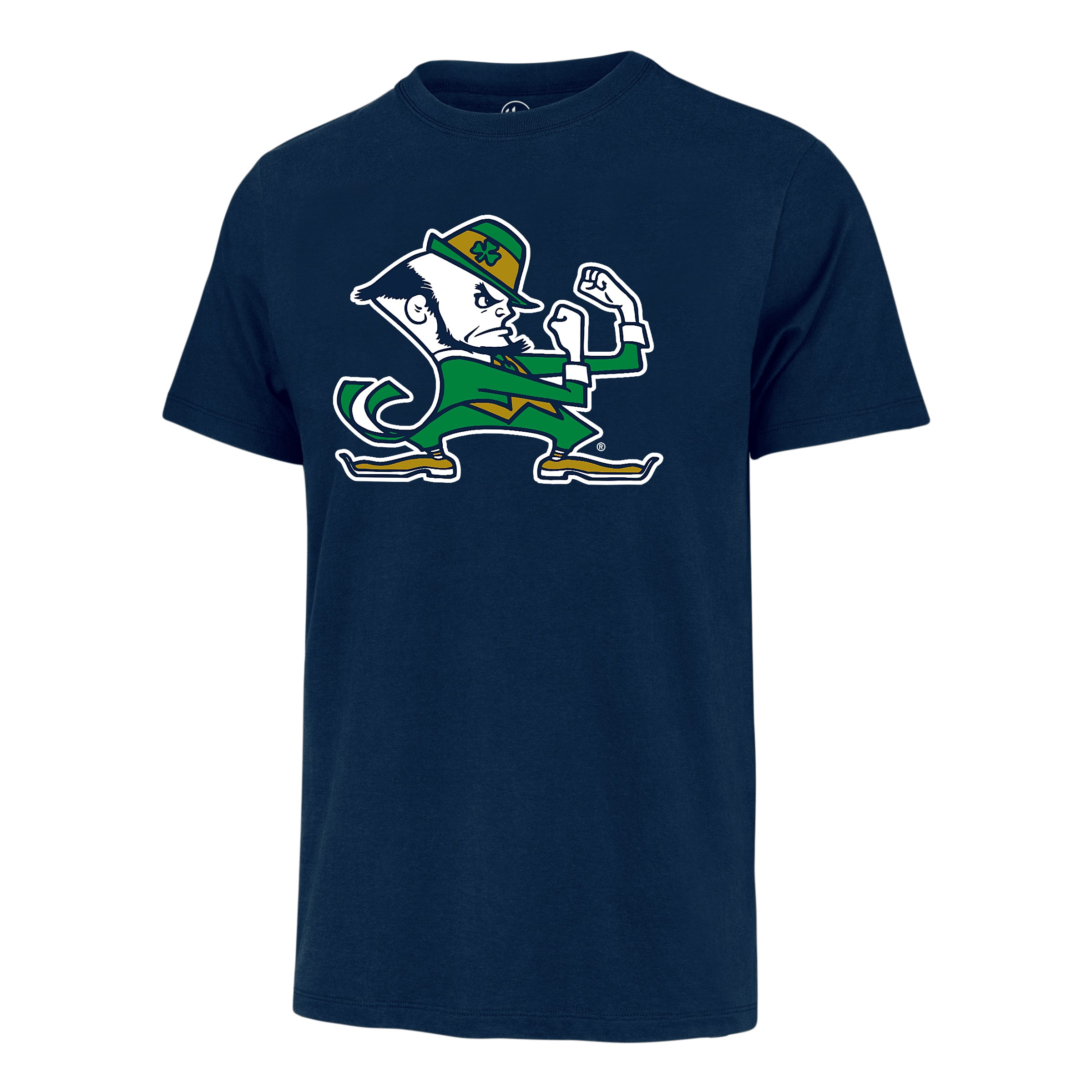 Notre Dame Fighting Irish NCAA 47 Brand T-shirt de fan avec logo principal bleu marine pour hommes