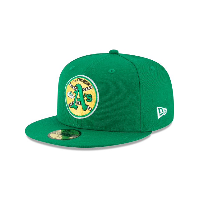 Oakland Athletics MLB New Era Men's Green 59Fifty 1971 Cooperstown Wool Fitted Hat