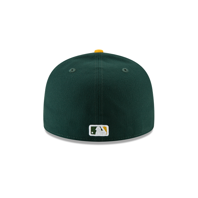 Oakland Athletics MLB New Era Casquette ajustée verte 59Fifty Authentic Collection On Field pour hommes 