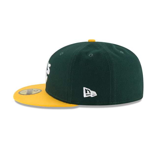 Oakland Athletics MLB New Era Men's Green 59Fifty Authentic Collection On Field Fitted Hat
