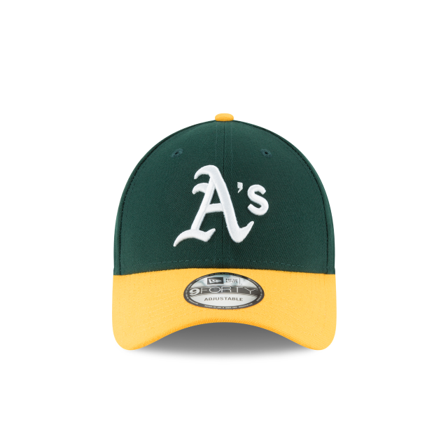 Oakland Athletics MLB New Era Men's Green 9Forty League Adjustable Hat