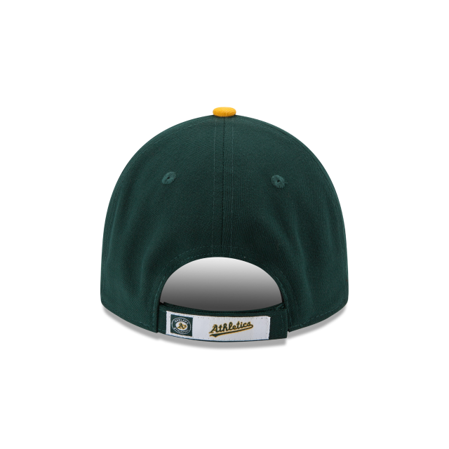 Oakland Athletics MLB New Era Casquette ajustable verte 9Forty League pour hommes